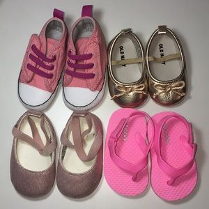 Variety of Crib Shoes- converse, old navy